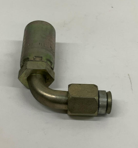 Kurt Hydraulics FJX90L-10-10  5/8'' ID Crimp x 5/8'' JIC Female Swivel 90° BT