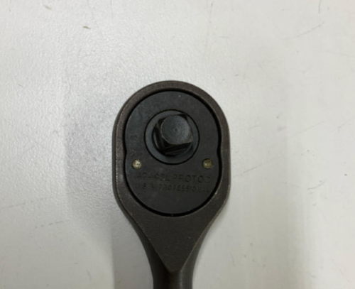 Proto 4749BL  1/4'' Drive Classic Black Oxide Ratchet 5'' Long