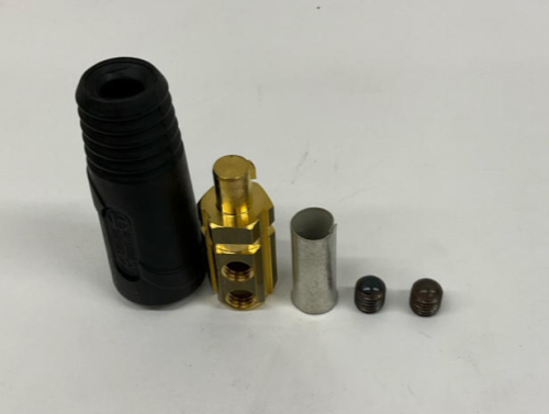 Dinse 70-95  1/2'' Male Connector 500 Amp 1-1/0 Awg for Welding