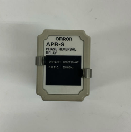Omron APR-S Phase Reversal Relay 8 Pin w/ Din Mount Base