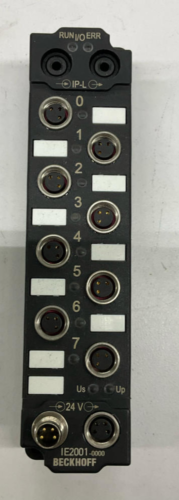 Beckhoff IE1011 8-Channel Digital Input Extension Box 24 VDC IE1011-0000 - 0