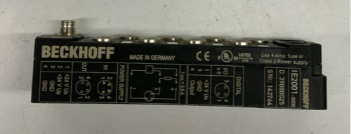 Beckhoff IE1011 8-Channel Digital Input Extension Box 24 VDC IE1011-0000