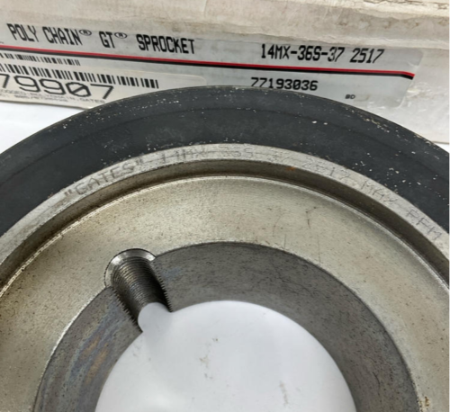 Gates 14MX-36S-37 2517 PolyChain GT Sprocket 36 Teeth