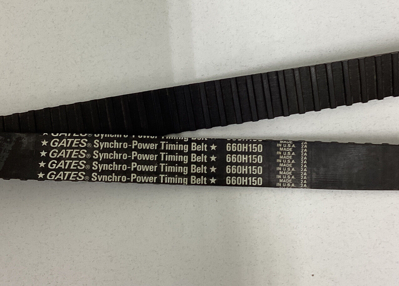 Gates 660-H-150 New Power Transmission / Timing Belt (BE116)
