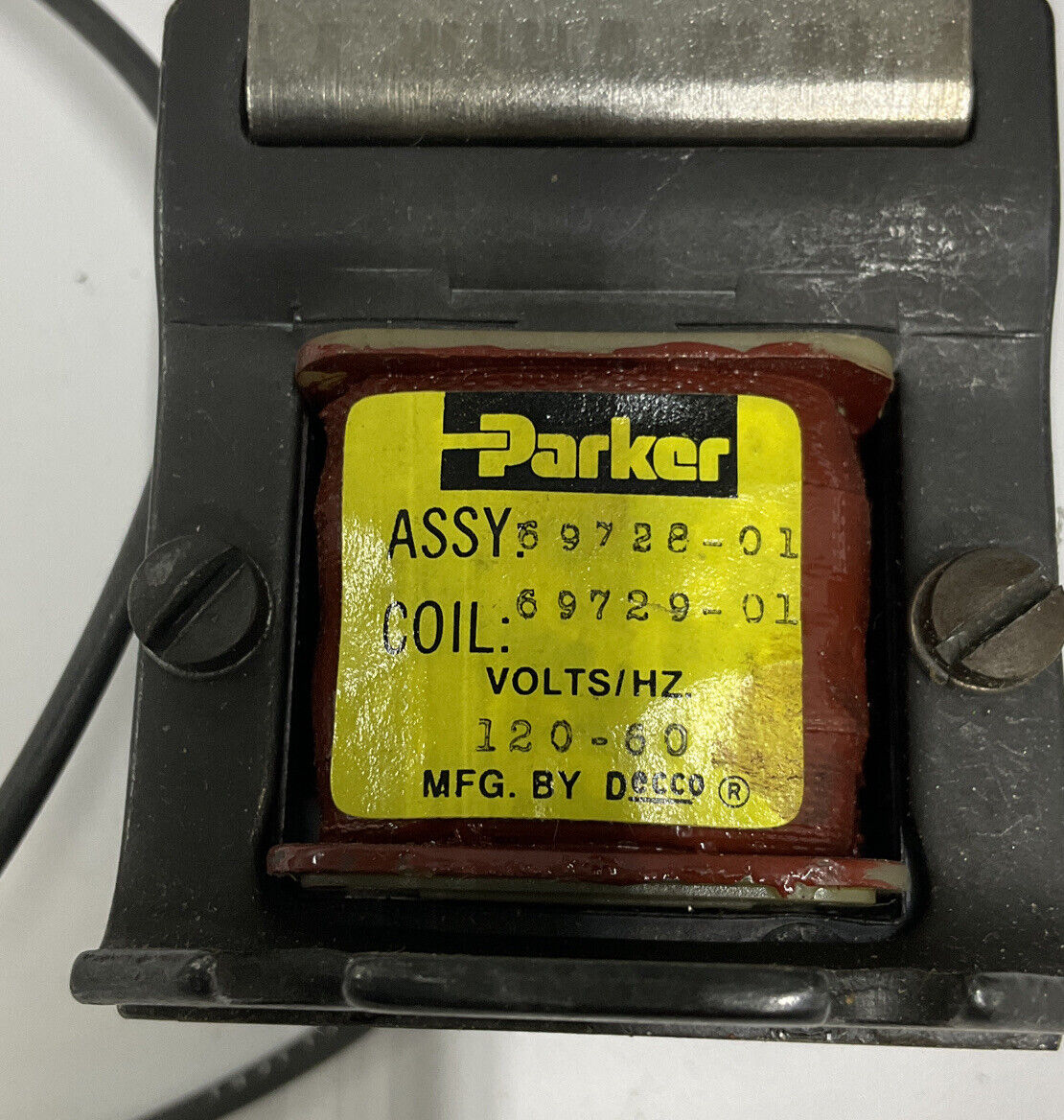 Parker 69728-01 NEW Solenoid Coil Assembly 120VAC 60HZ (CL284)