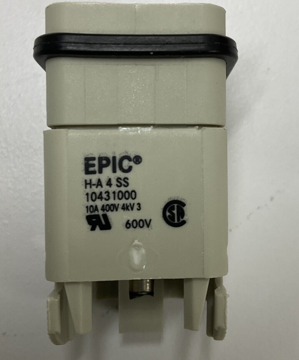 Lapp/Epic  10431000 H-A 4 SS 4+PE Male Connector Plug (YE233)