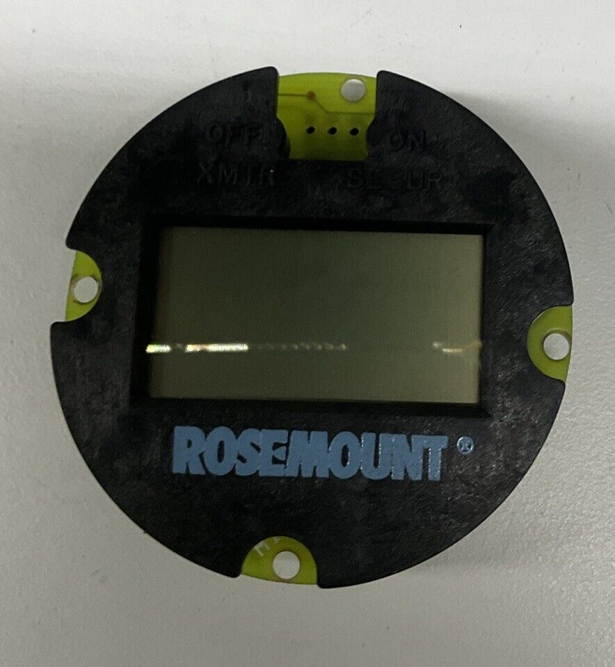 Emerson Rosemount 3031-162-6 Rev. A Replacement Display (CL276)