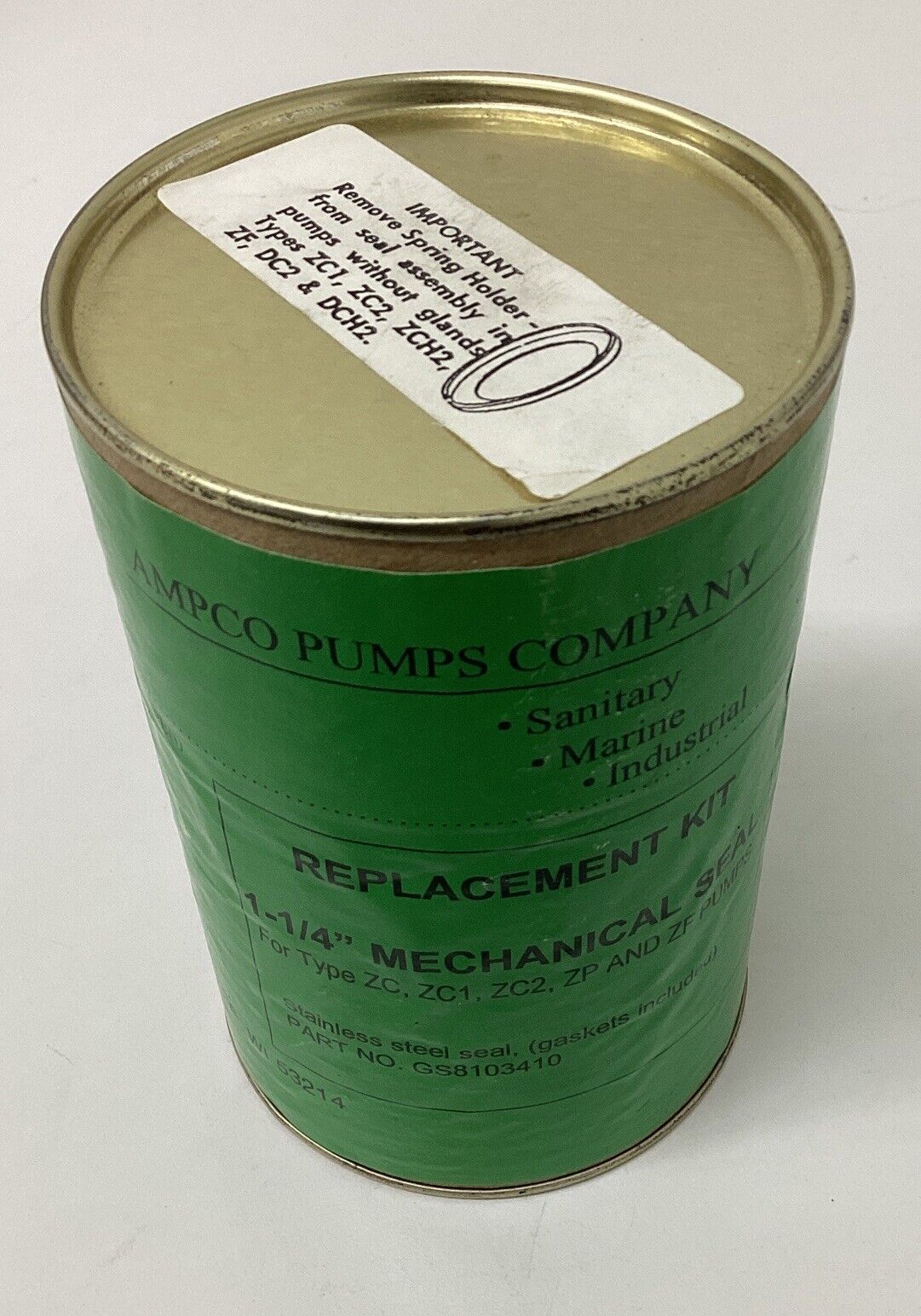 Ampco Pumps GS8103410 1-1/4'' Mechanical Seal Kit (CL179) - 0