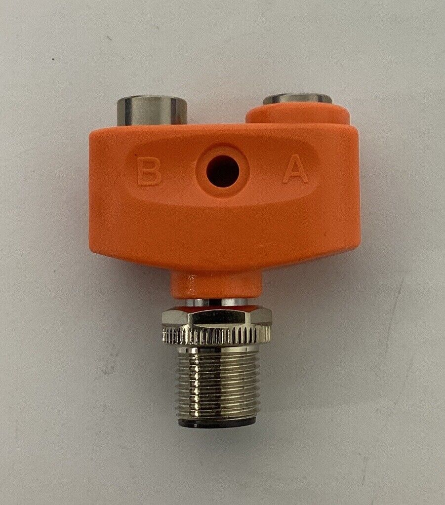 IFM EBC112  4-Pin "Y" Splitter Male M12 x Female M8 (2) (CBL151)