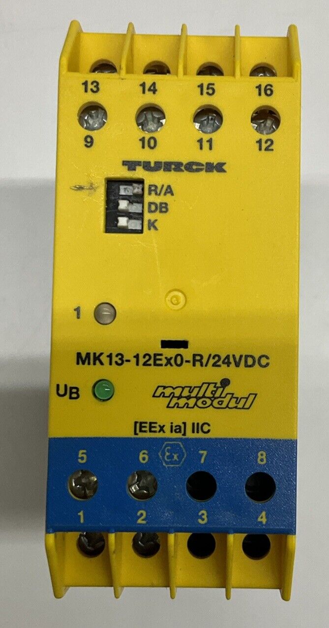 Turck MK13-12Ex0-R/24VDC Isolating Switching Amplifier (BL297)