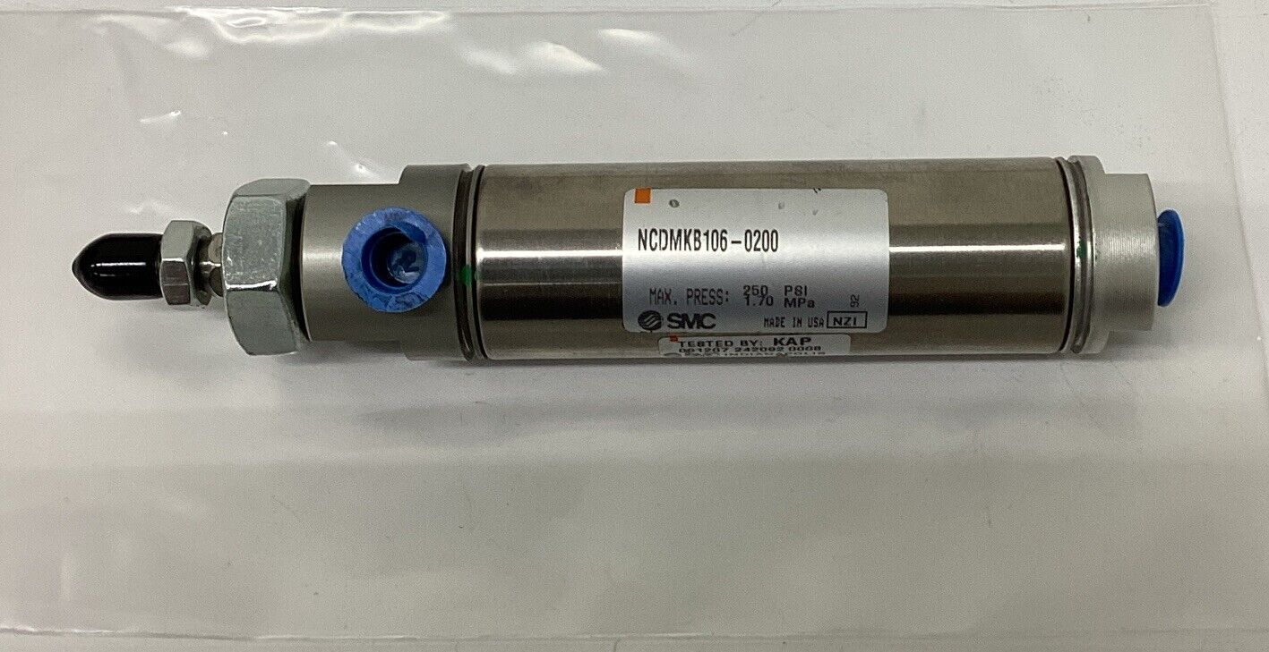 SMC NCDMKB106-0200 Pneumatic Cylinder 1-1/16'' Bore , 2'' Stroke (RE146)