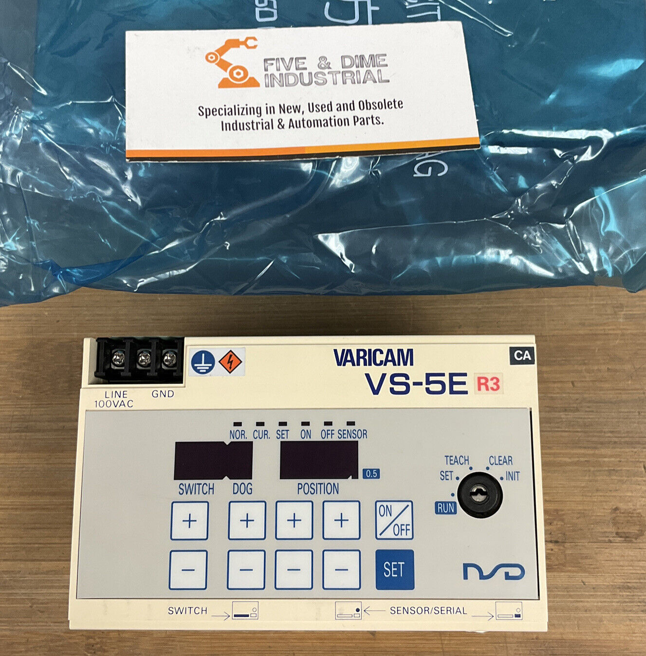 NSD VS-5E-R3 Varicam Electronic Rotary Cam Switch System Controller (RE191)