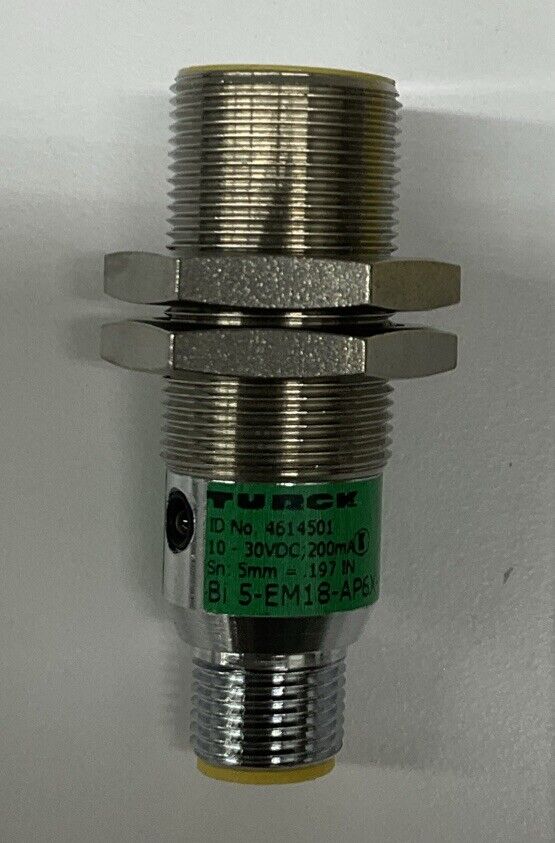 Turck BI-5-EM18-AP6X-H1141-30MM Inductive Sensor 4614501 (CL234) - 0