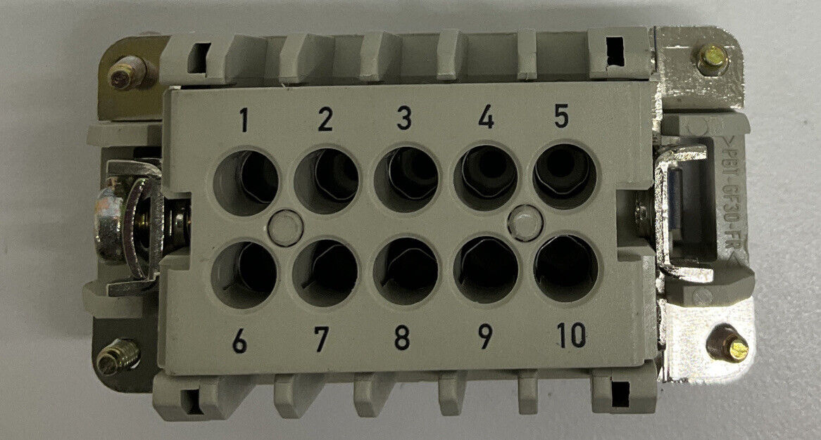Lapp/Epic 10.1820/HBE-10 Machine Crimp 10 Pin Connector (YE243