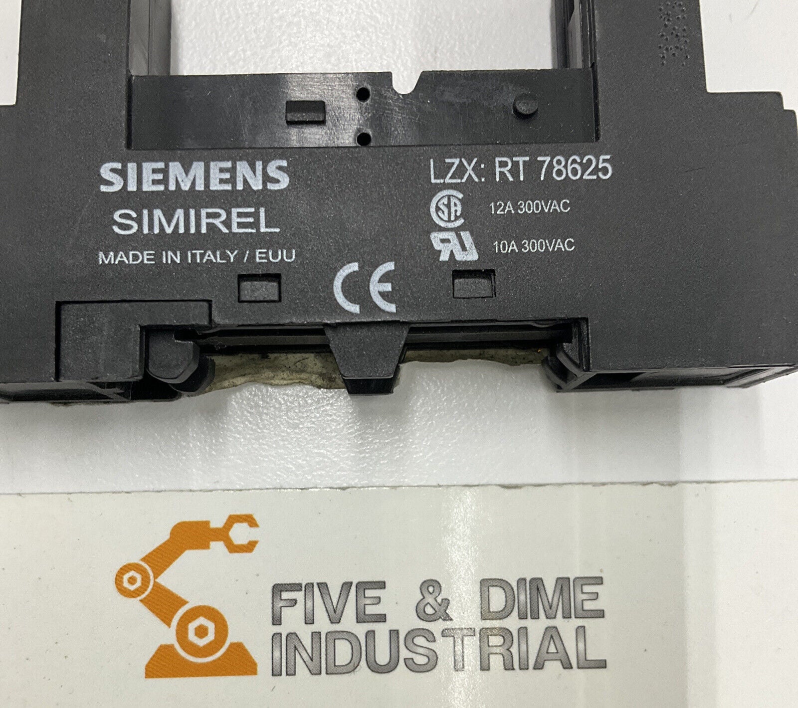 Siemens LZX: RT78625 Plug-in Relay 12A 300V (GR167) - 0