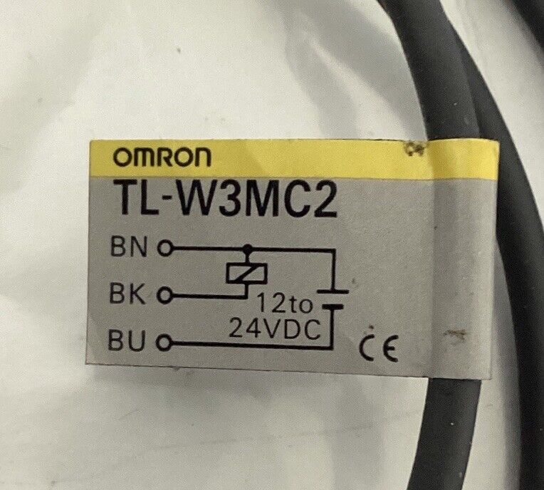 Omron TL-W3MC2  3-Wire Proximity Sensor 12-24VDC 1-Meter (BL269)