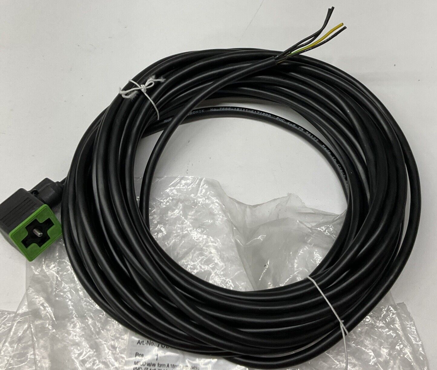 Murr 7000-18111-6171000 MSDU Valve Cable, 4 Wire 10 Meter (CBL147)