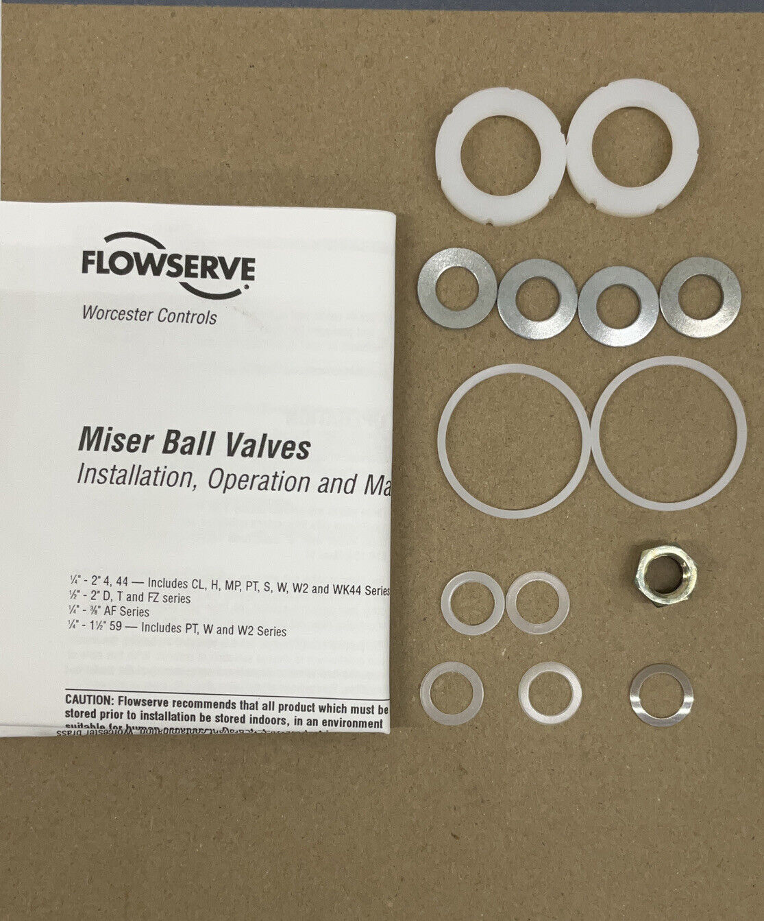 Flowserve Miser Ball Valve Maintenance Kit 10-RK44 (GR154)