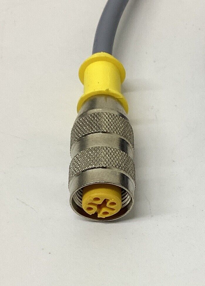 Turck RK4T-7/S101 M12 Female Single End 3-Wire Cable 7 Meter (RE142) - 0
