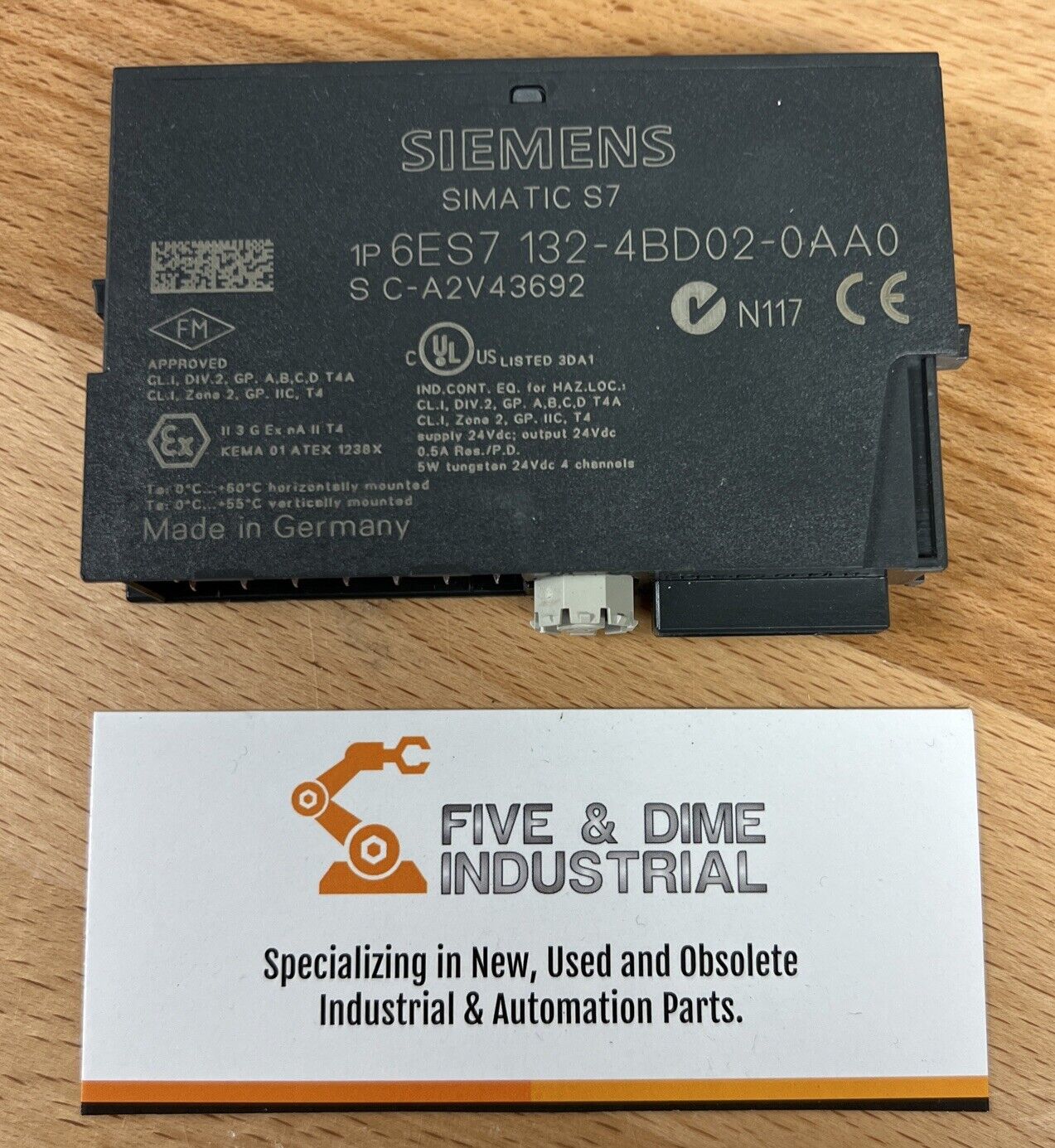Siemens 6ES7 132-4BD02-0AA0 Digital Output Module (GR109)