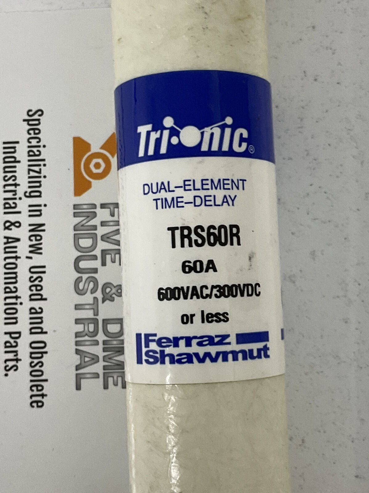 Ferraz Shawmut Tri-Tonic TRS60R Dual Element 60 Amp Fuse (CL204)