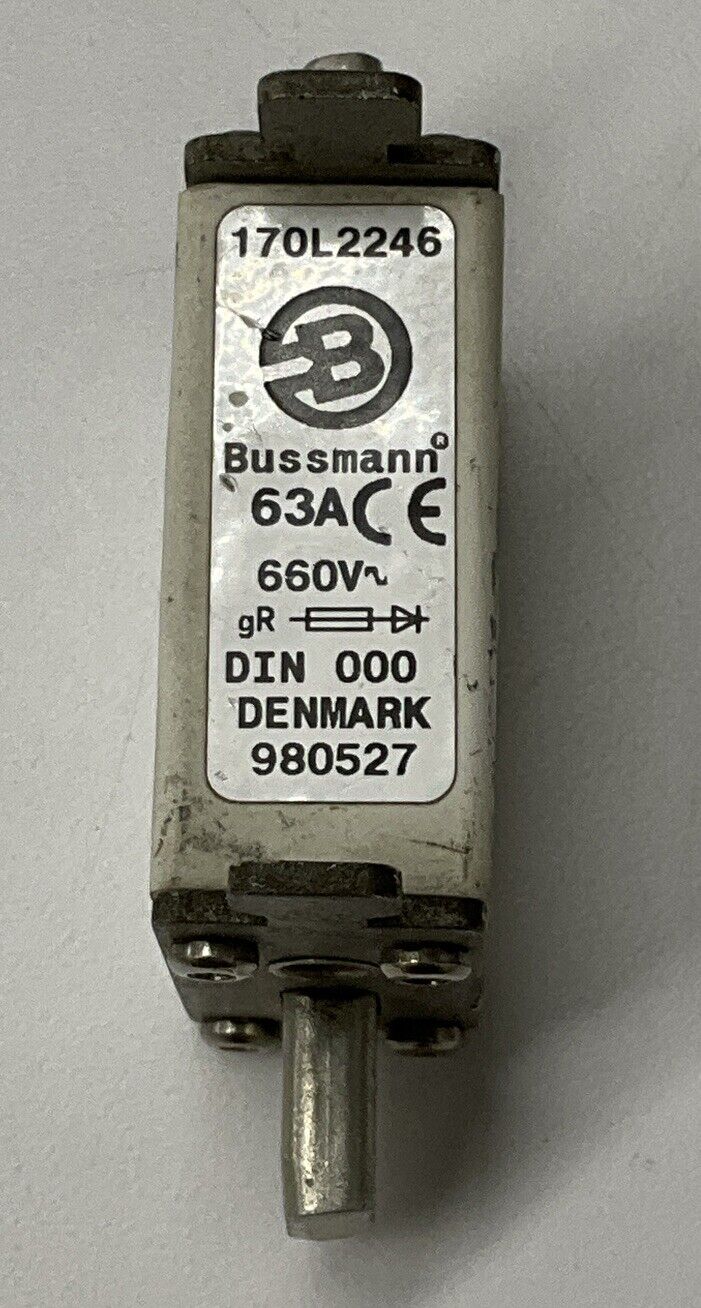 Bussmann 170L2246 63A, 660VAV Hign Speed Square Body Fuse (GR113) - 0