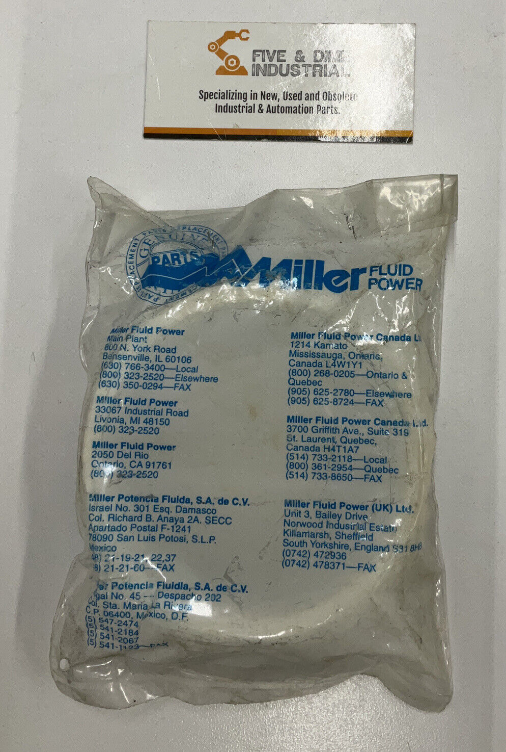 Miller 171-KB001-400  Fluid Power Cylinder Bore Kit (GR173)