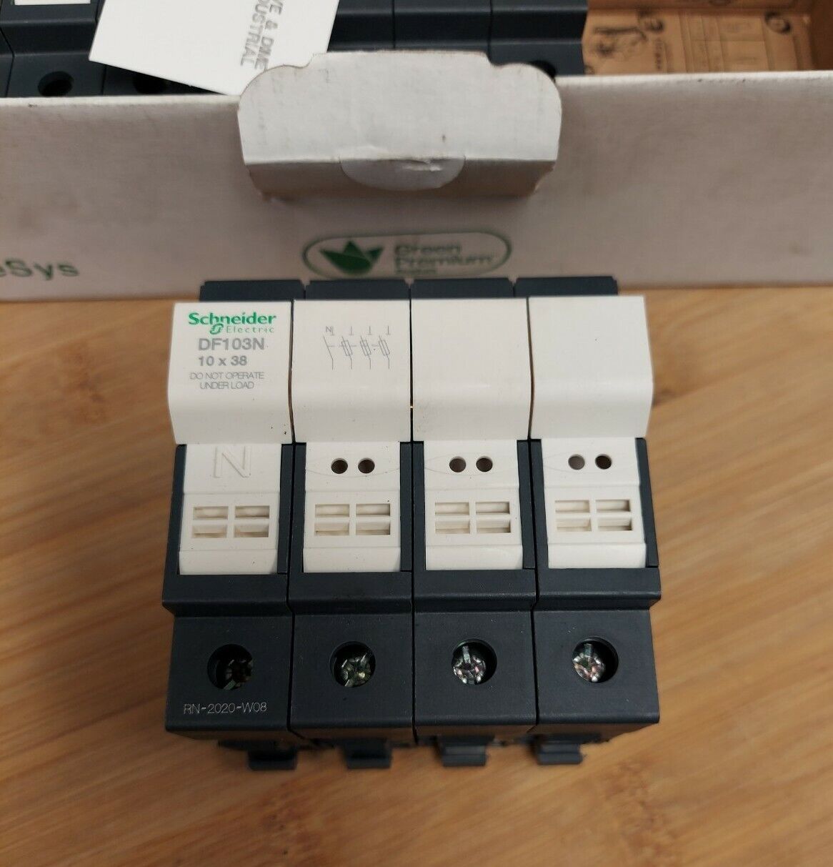 SCHNEIDER ELECTRIC DF103N Box of (3) New FUSE HOLDERS (YE143) - 0