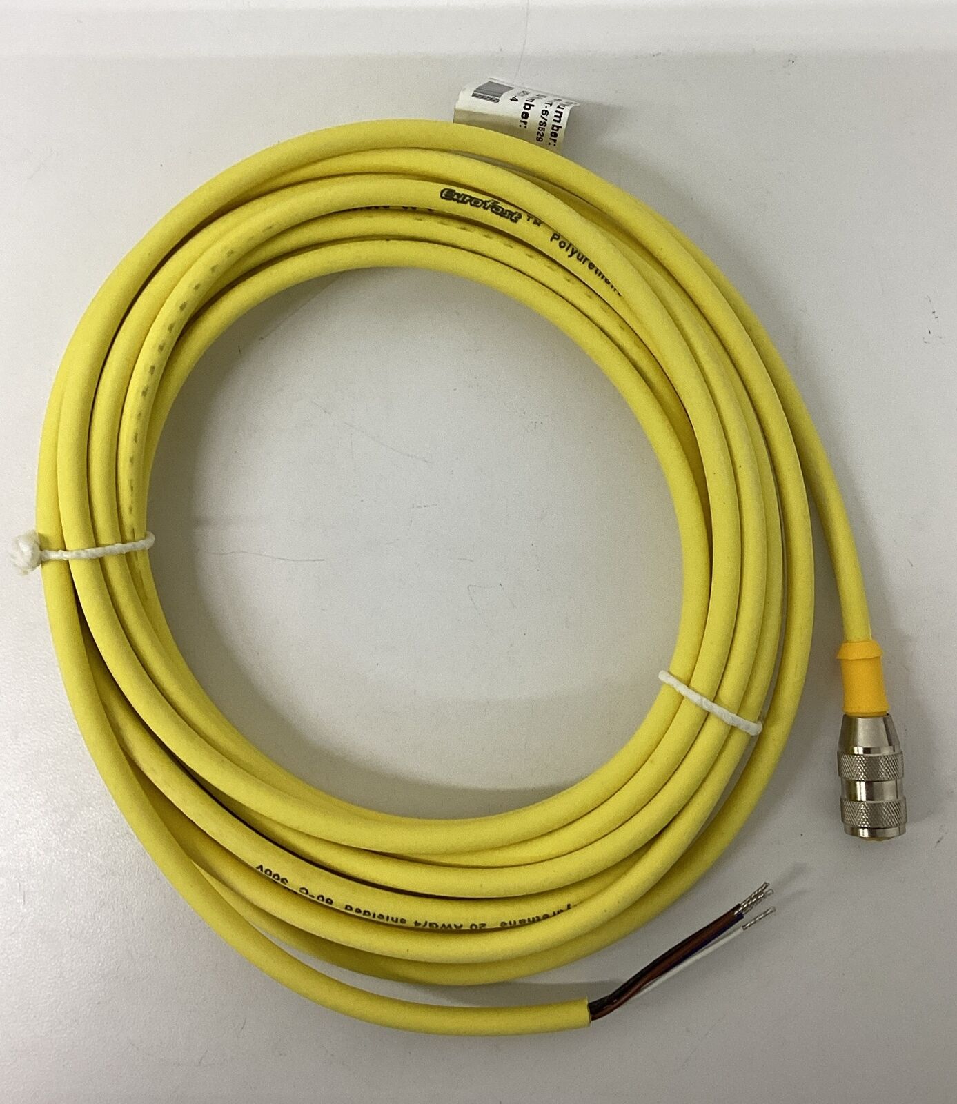 Turck RK4.41T-6/S529 / U2177-4  M12, Male Single End Cable 4-Wire 6M (RE162)