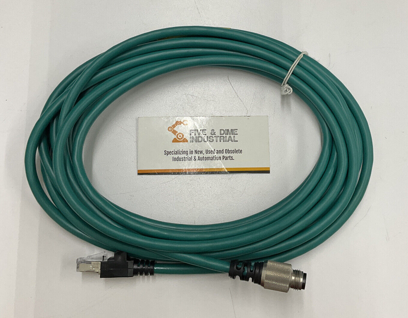 Cognex 185-0253R Ethernet Cable 15 Ft 849011003 2A 30V (CBL110)