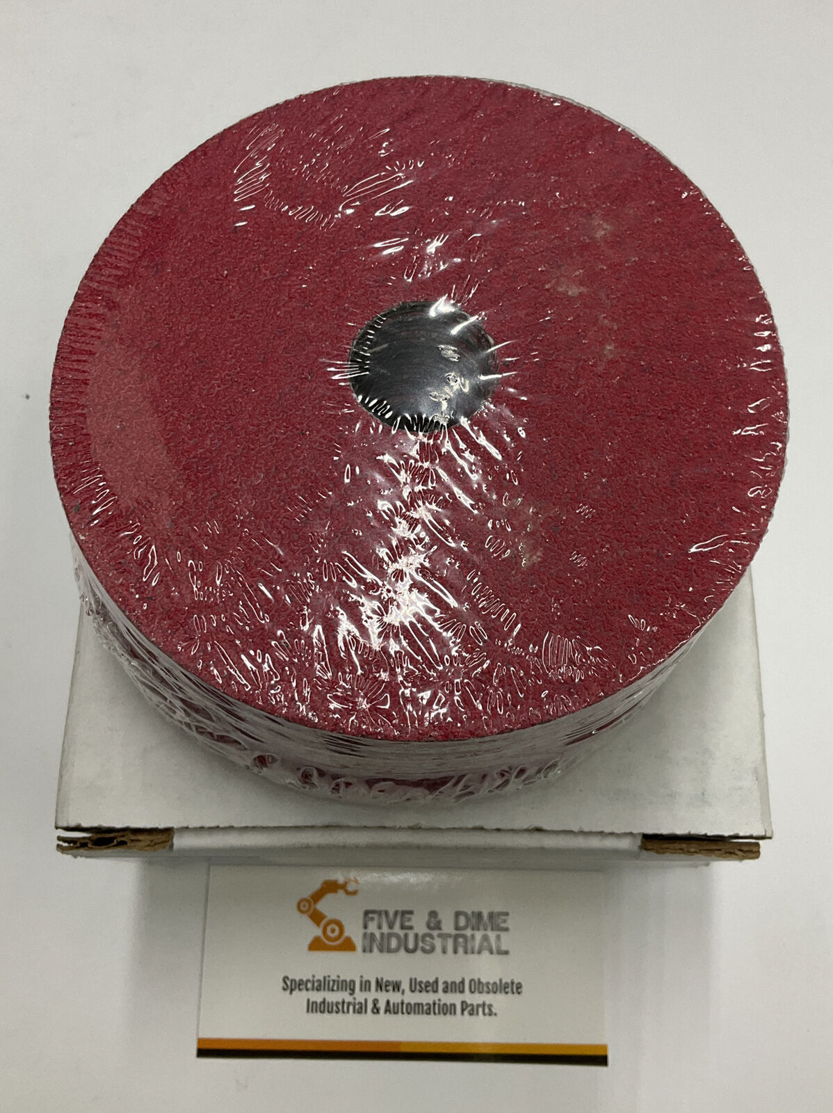 MERIT Abrasives 4-1/2" x 7/8" 25 pc Grit 50 Ceramic Fiber Sanding Discs (BK132)
