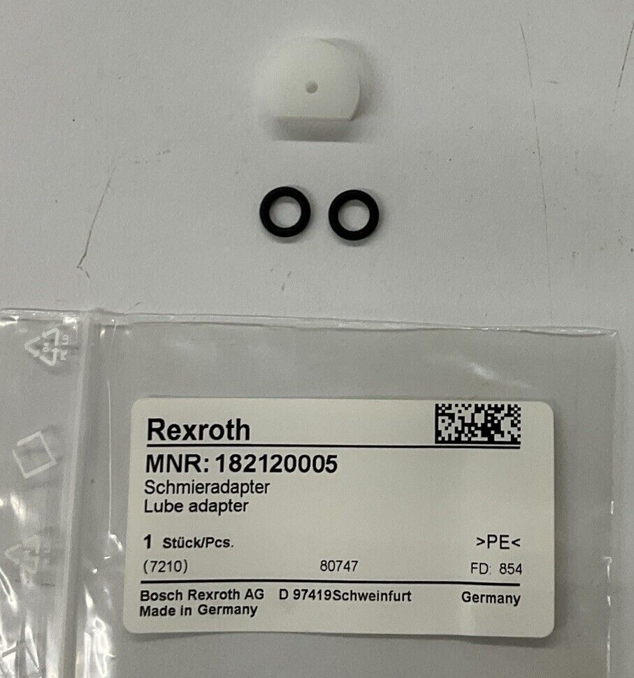 Bosch Rexroth R182120005 / 182120005 Lube Adaptor Kit (CL258) - 0