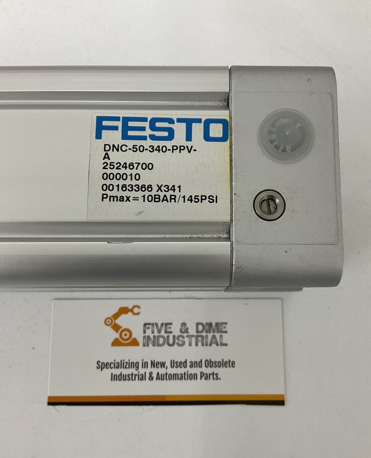 Festo DNC-50-340-PPV-A Double Activity Pneumatic Cylinder 50X320mm (OV103) - 0
