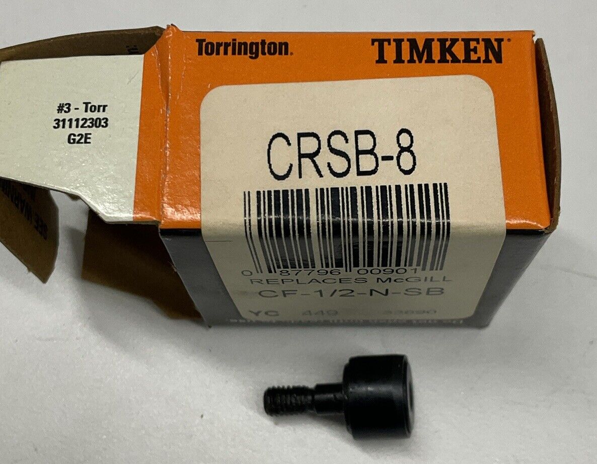 Timken Torrington CRSB-8 Cam Follower CF-1/2-N-SB (RE240) - 0