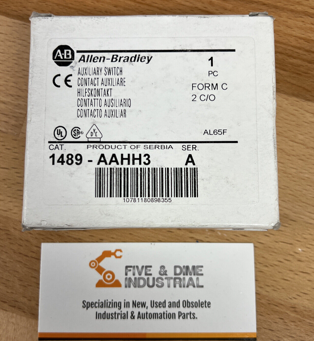 Allen Bradley 1489-AAHH3 New Series A Auxiliary Switch (GR109)