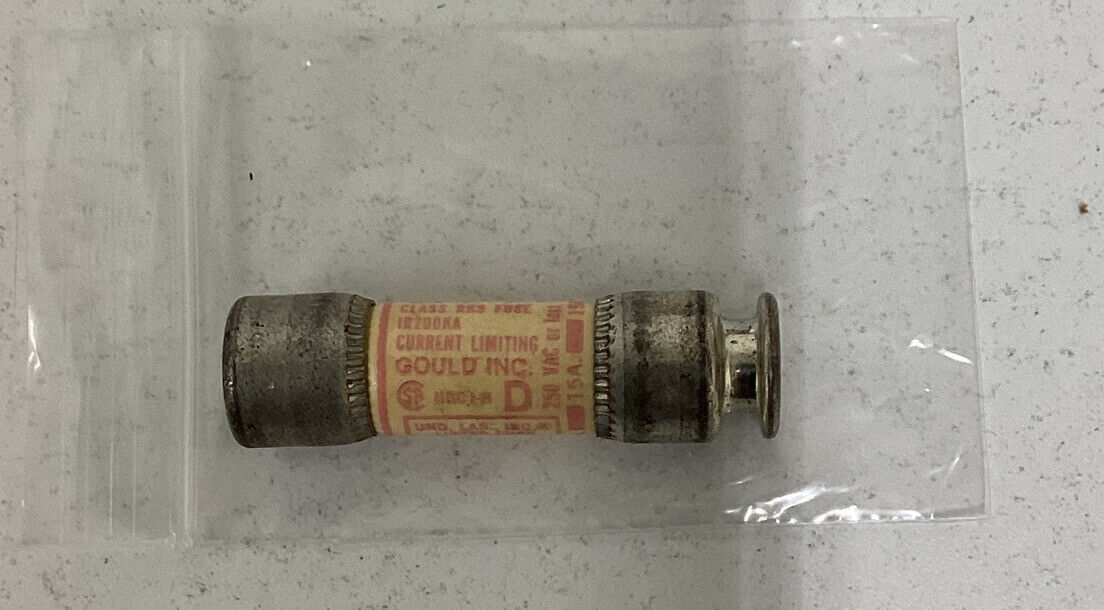 Gould Shawmut Tri-onic  Lot of (2)  TR15R  15Amp Fuses (CL178)