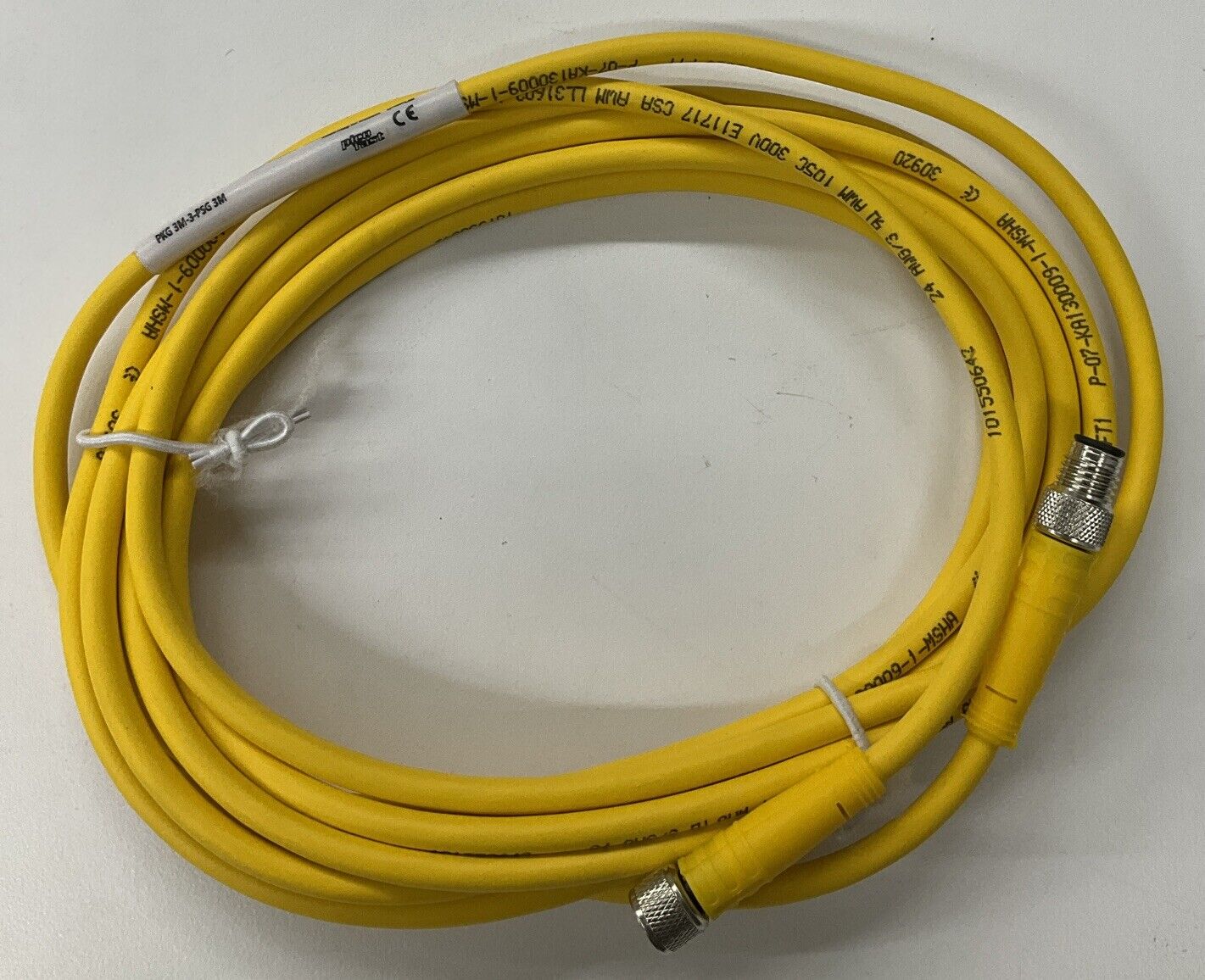 Turck PKG-3M-3-PSG 3M / U2516-36 3-Pin Cable M/F (CL319) - 0