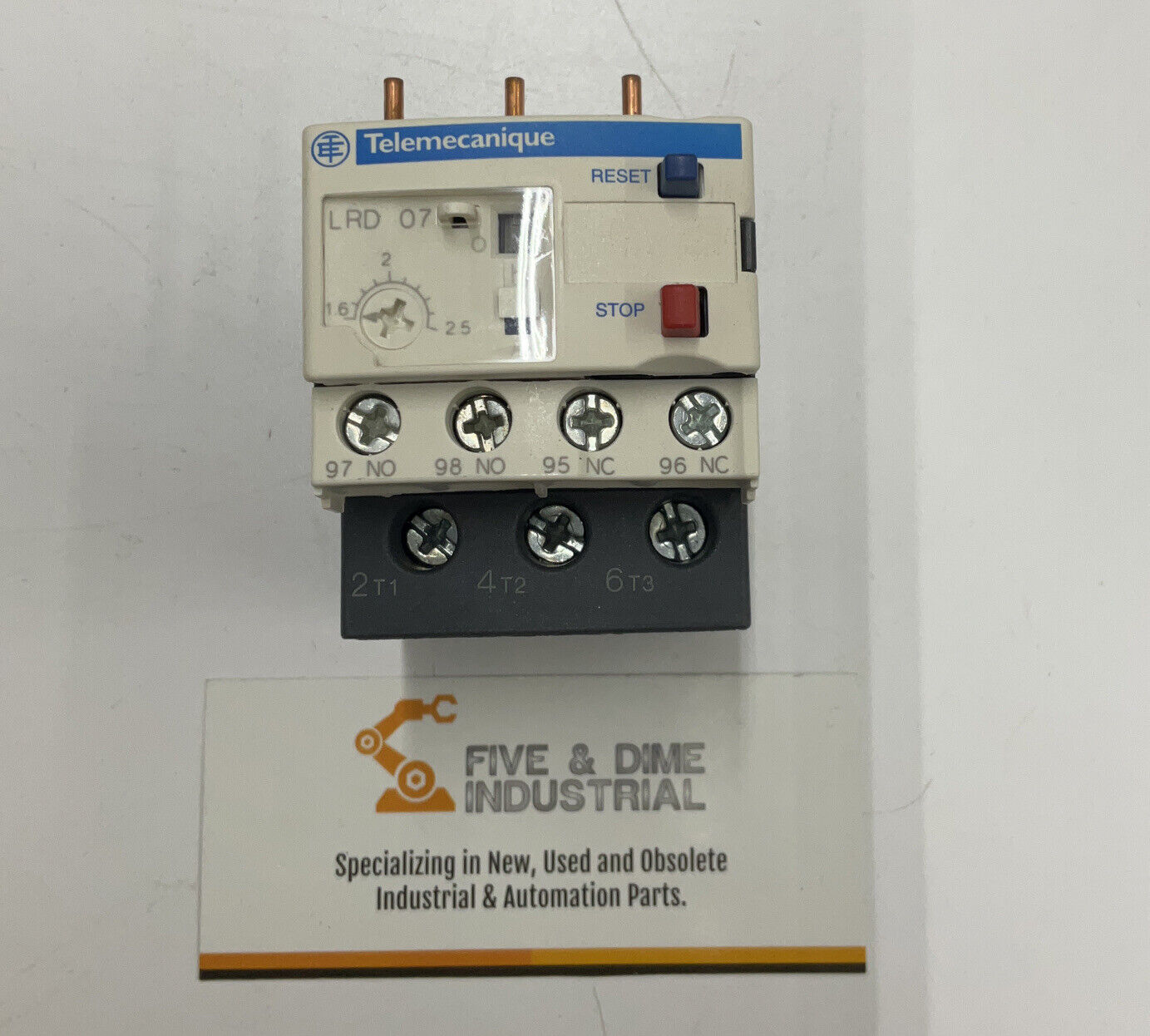 Telemecanique LRD07 New Schneider Square D  Relay 1.6- 2.5A (RE109)