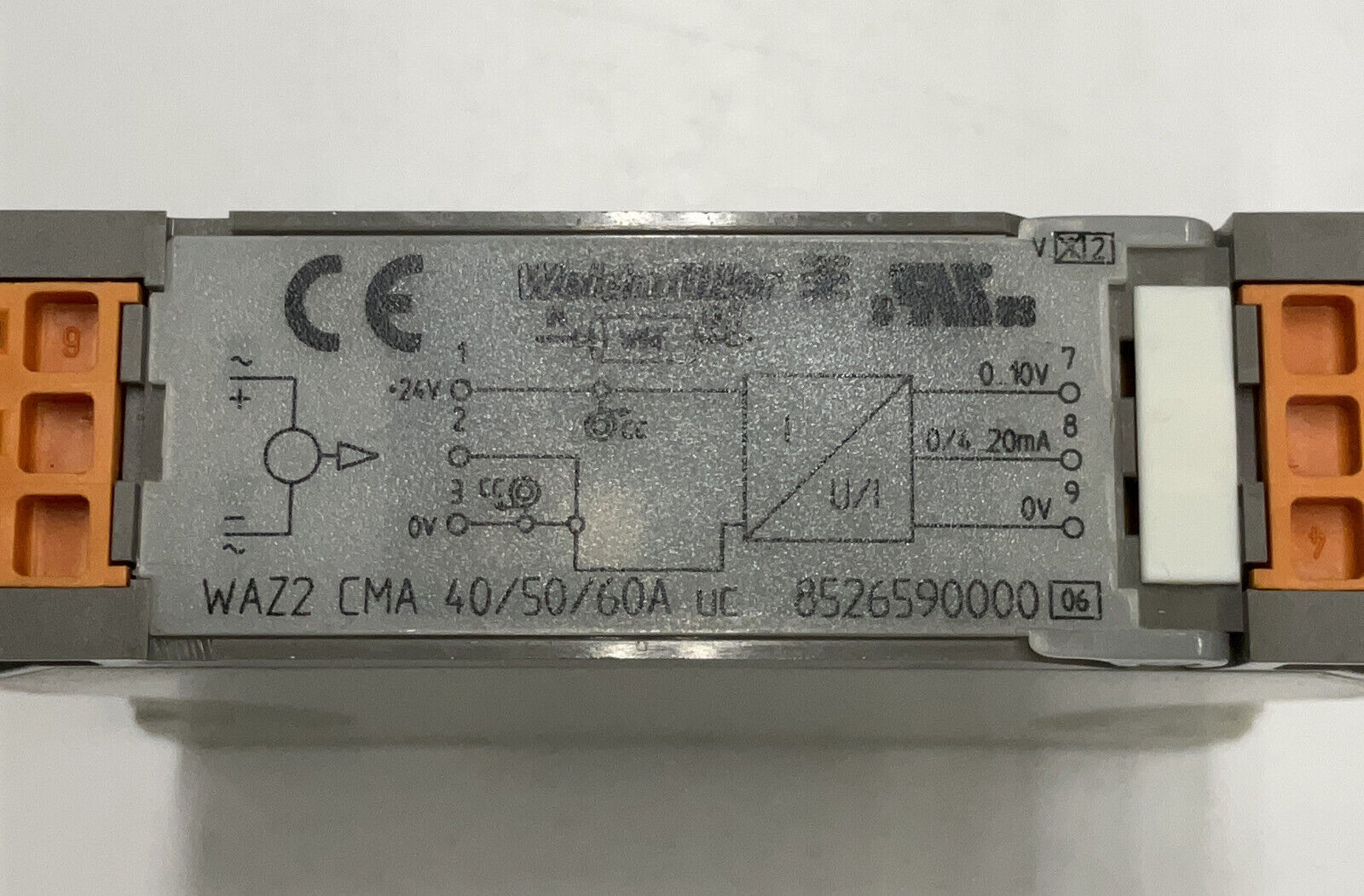 Weidmuller WAZ2 CMA 40/50/60A  8526590000 Signal Conditioner (BL245) - 0