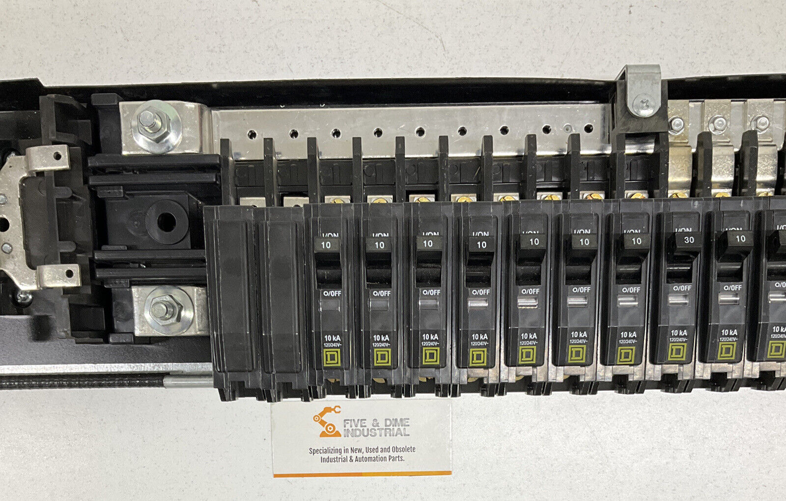 Square D NQM810M1CSB8 Panelboard  100A with 16 DP-4075 Circuit Breakers  (OV111)
