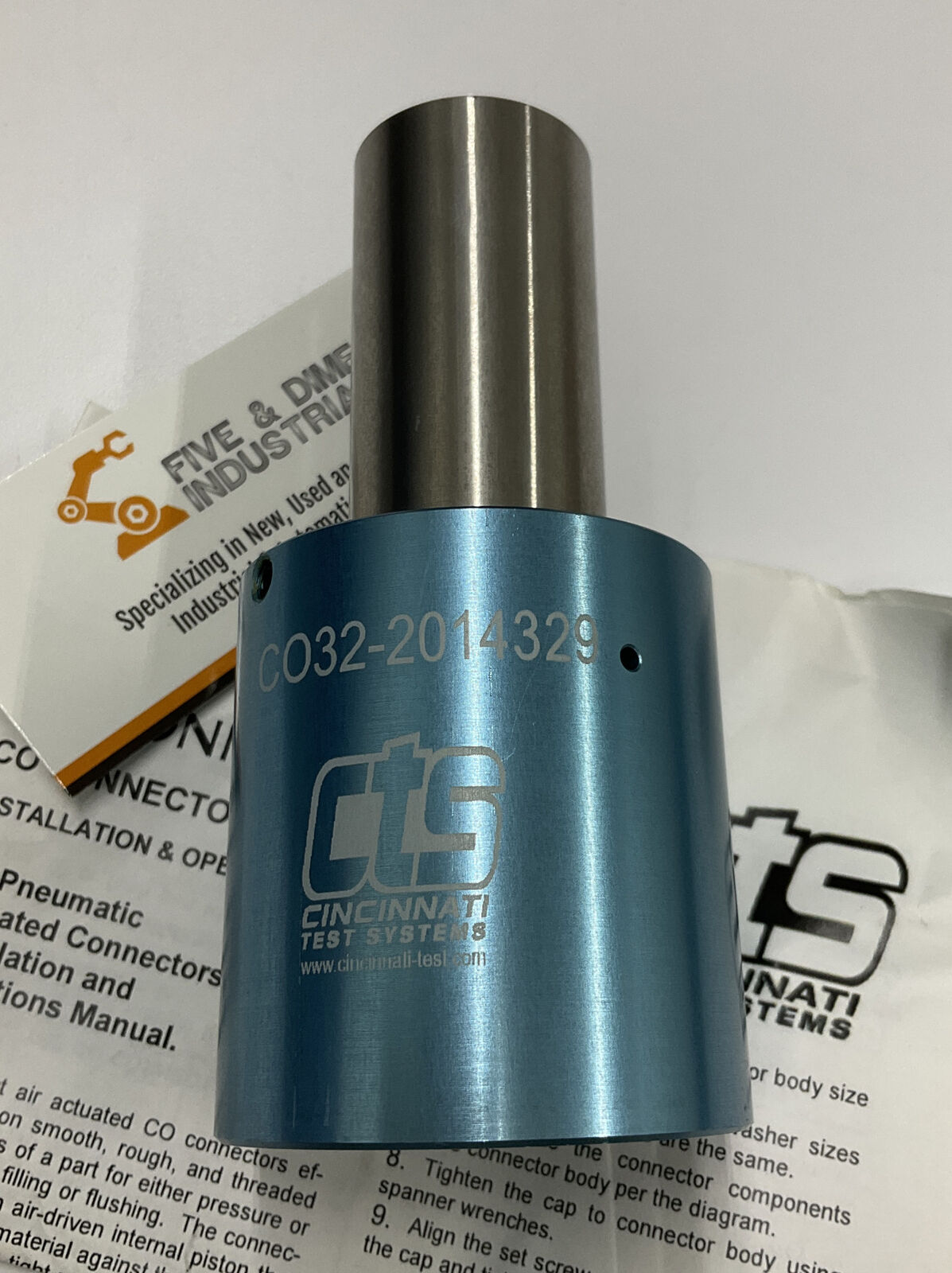 Cincinnati Test Systems CTS CO32-2014329 New CO Connector  CO32 (YE203) - 0