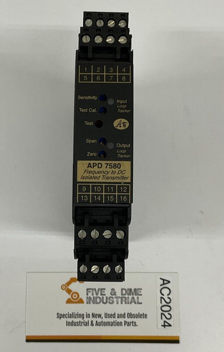 Absolute Process APD-7580-D Frequency to DC Isolated Transmitter (BL280)