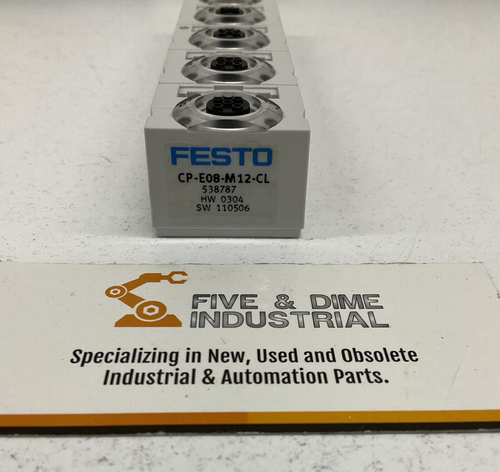 Festo CP-E08-M12-CL New Sealed I/O New Module Terminal 538787 (RE111)