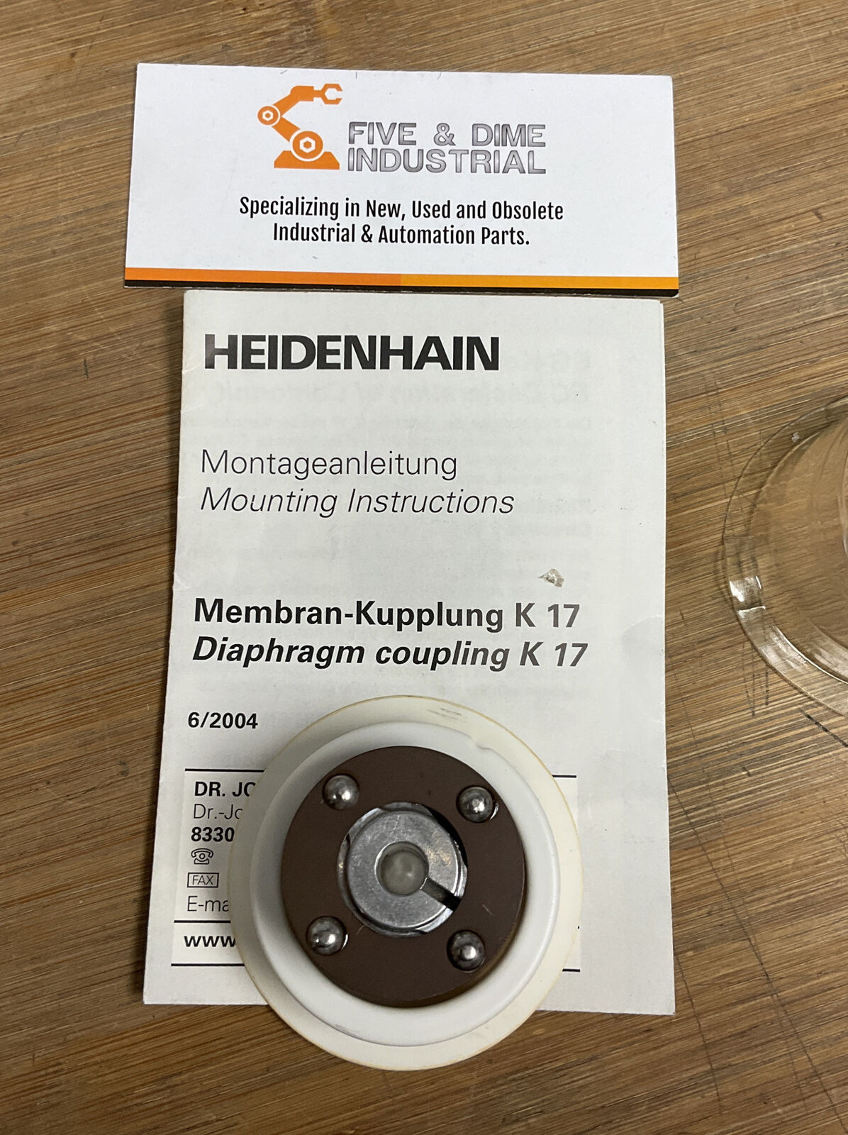 Heidenhain 6mm Shaft Coupling K17 (GR137)