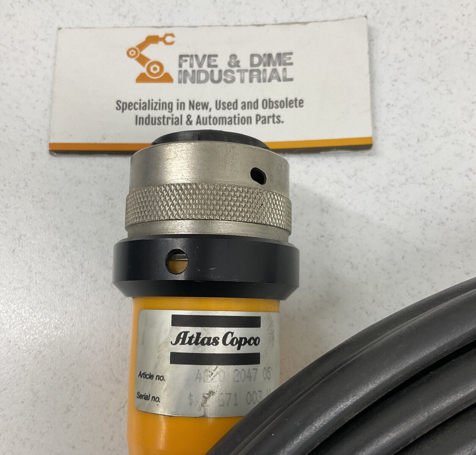 Atlas Copco 4220 2047 05 Tensor Cable  5 Meters (CBL125)