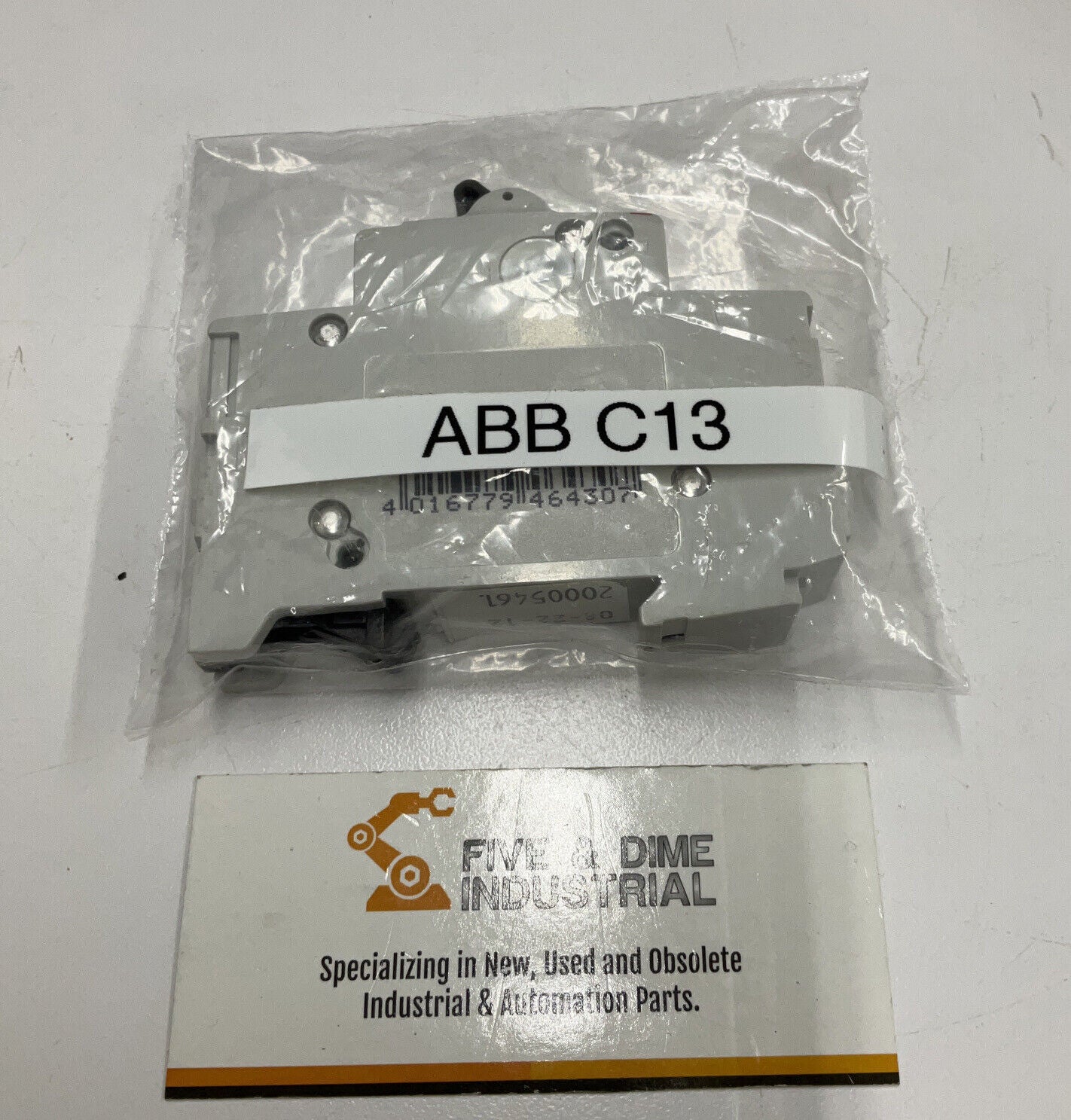 ABB S201-C13 Circuit Breaker 1-Pole 277/480VAC 13A  (CL183)