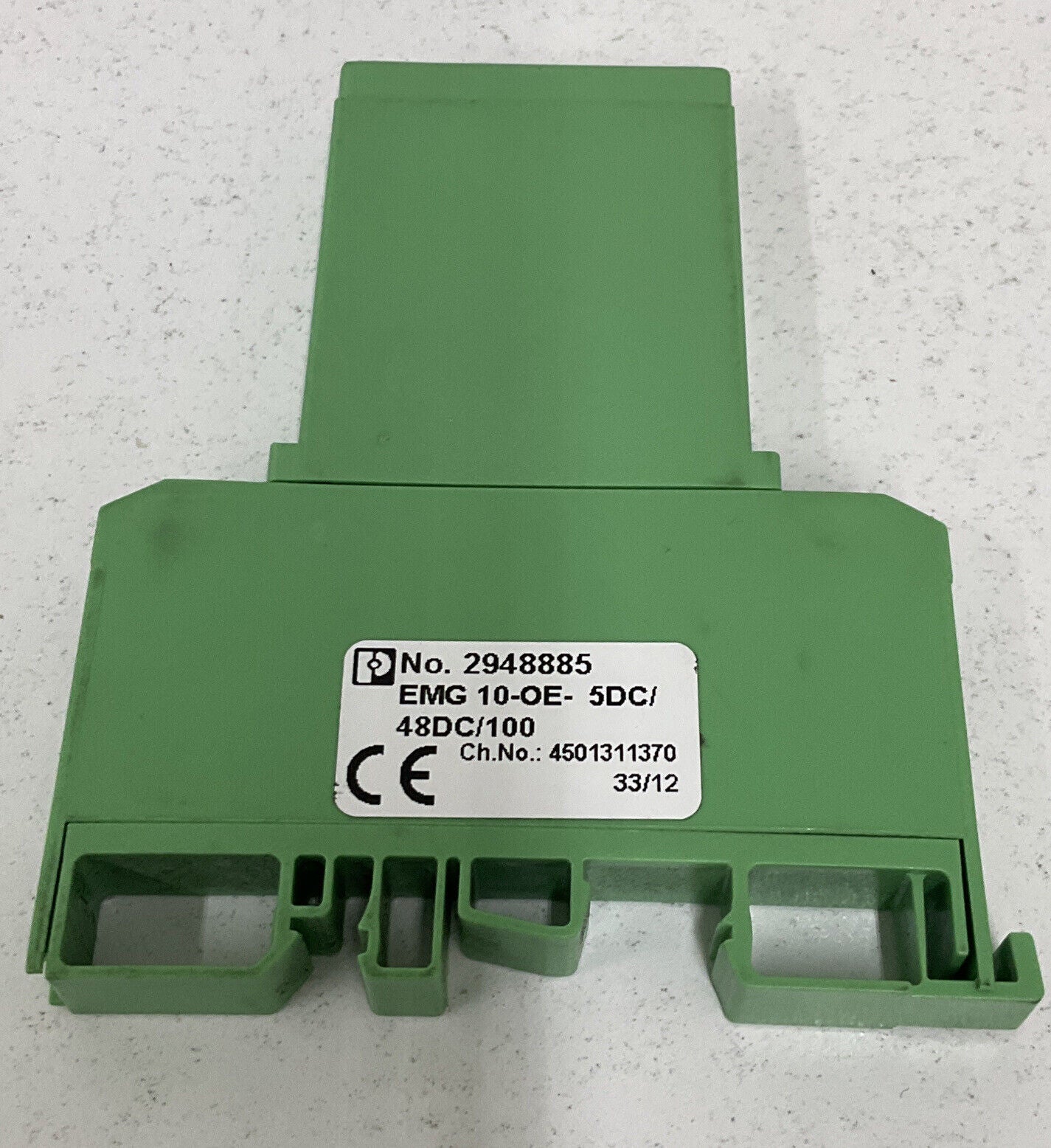 Phoenix Contact 2948885 / EMG 10-OE-5DC/48DC/100 Din Mount Relay (CL197) - 0