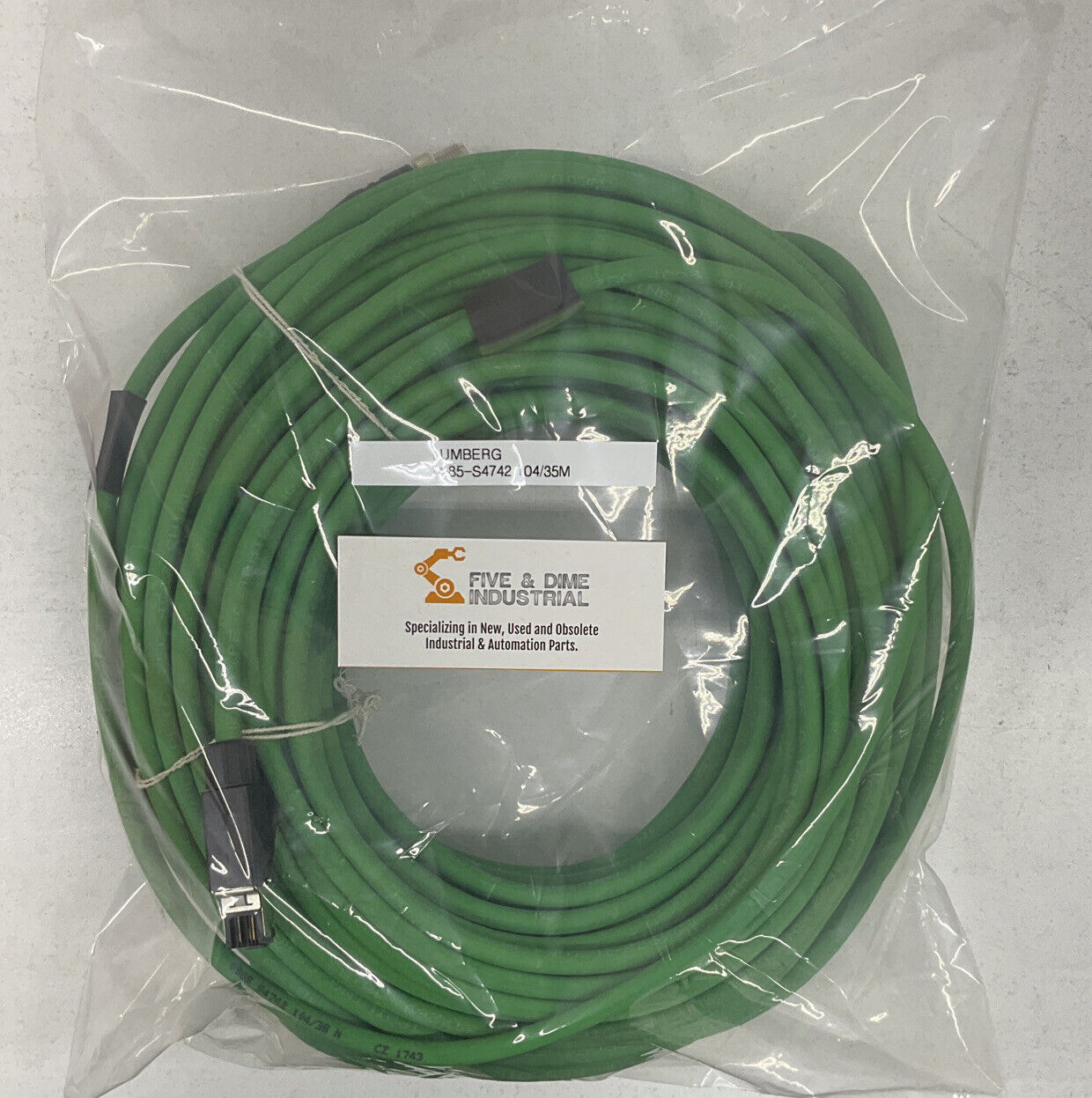 Lumberg 0985-S4742 New ETHERNET CABLE 104/35M (CBL122)