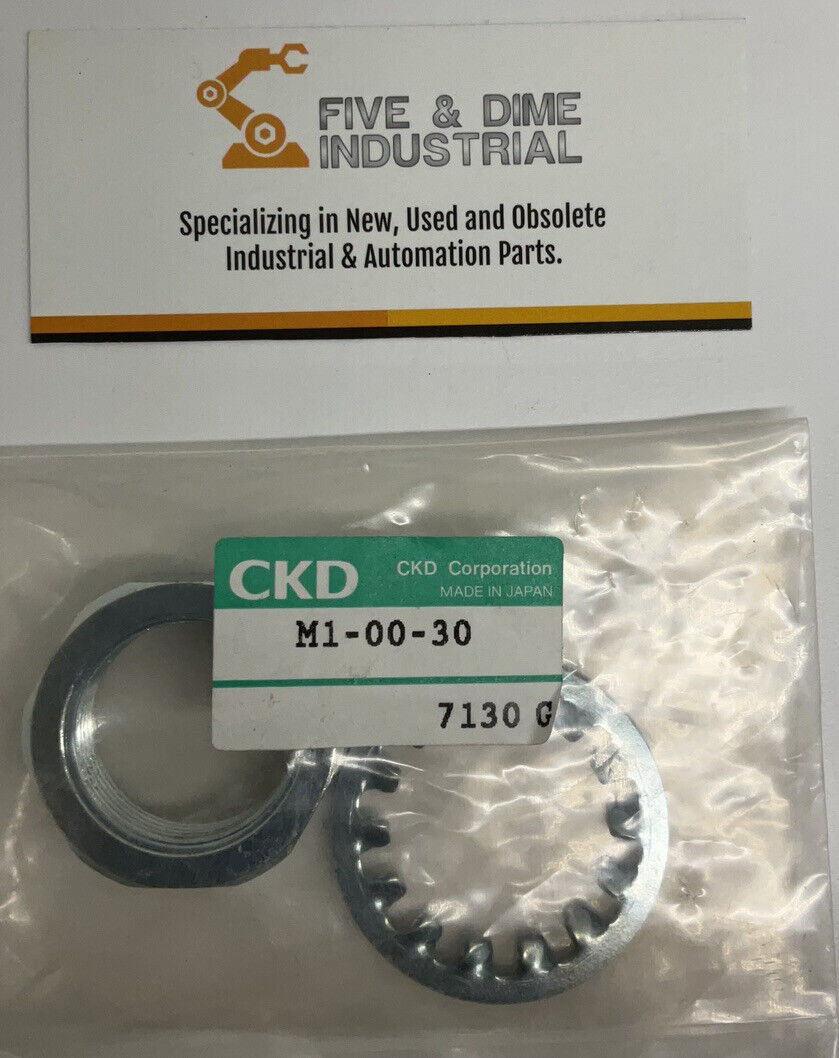 CKD M1-00-30 Cylinder Lock Washer & Nut (BL206)