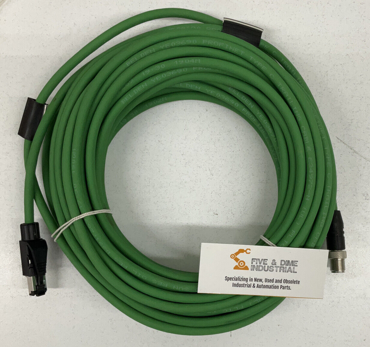 Lumberg 0985-S4742 104/18M New Profinet Cable 4-Pin M12/RJ45 (CBL124)
